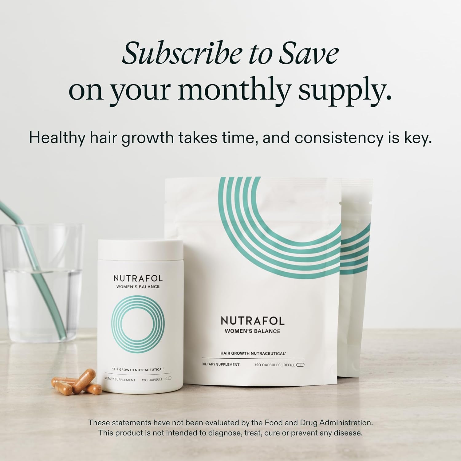 Nutrafol Women's Balance Hair Growth Supplements