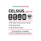 CELSIUS PEACH VIBE Sparkling White Peach Energy Drink, 12 Fl oz (Pack of 12)