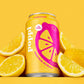 Poppi Prebiotic Soda, Sparkling Water & Fruit Juice, Lemonade, 12 oz, 12 Pack