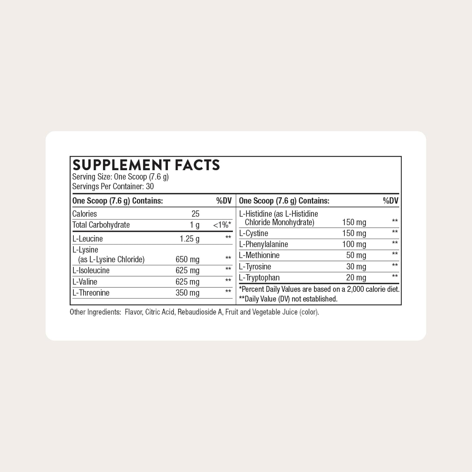 THORNE - Amino Complex - Clinically-Validated EAA and BCAA Powder