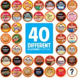 Two Rivers Coffee Flavored Coffee Pods Compatible with Keurig K Cup Brewers