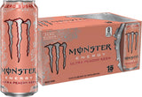 Monster Energy Ultra Peachy Keen, Sugar Free Energy Drink, 16 Oz (Pack of 15) | Pack of 15