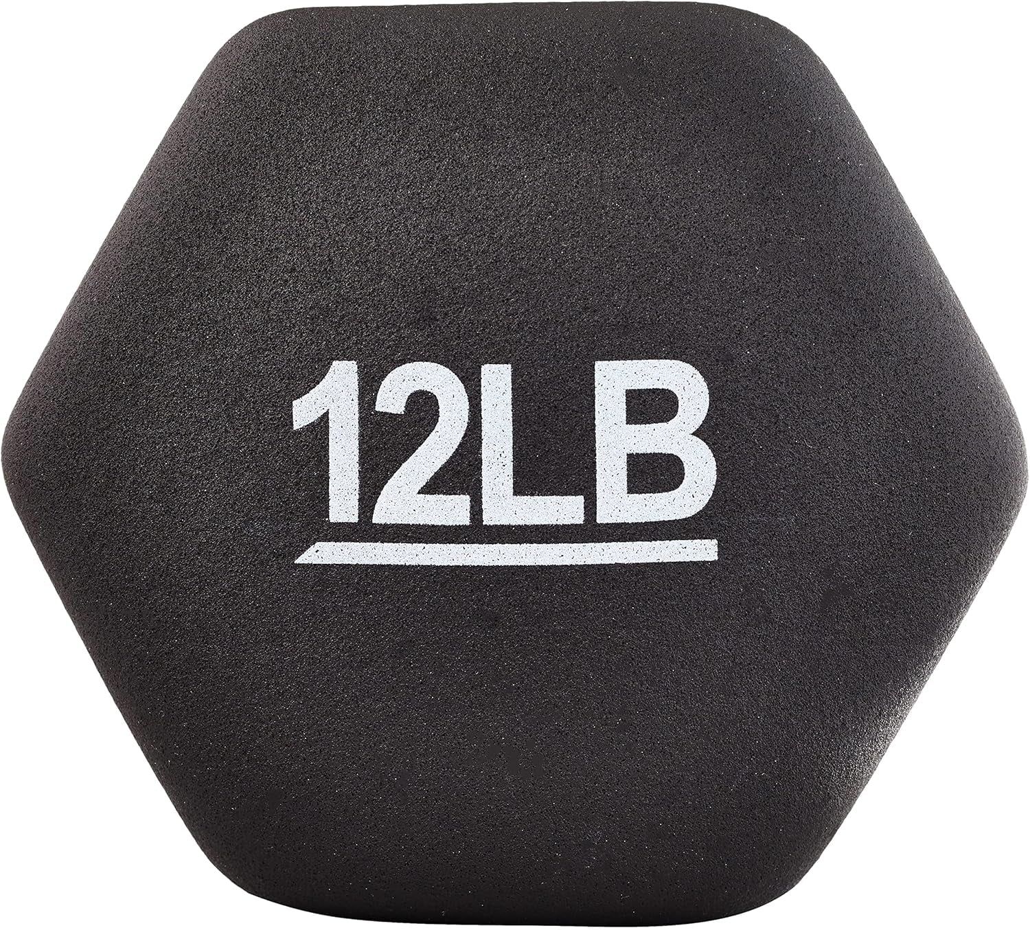 12 Pound Neoprene Dumbbell Hand Weights for Exercise