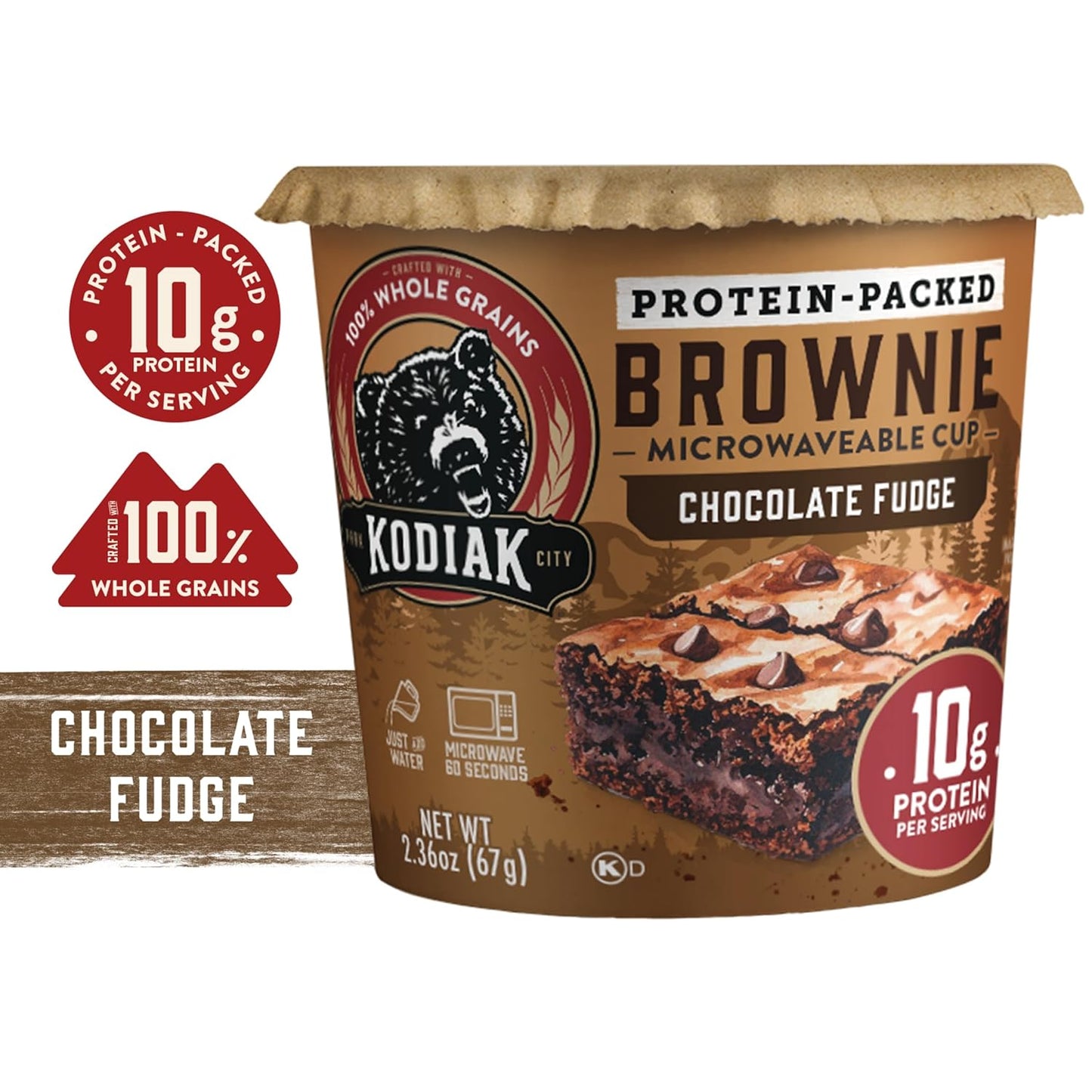 Chocolate Fudge Brownie in a Cup (Pack of 12)