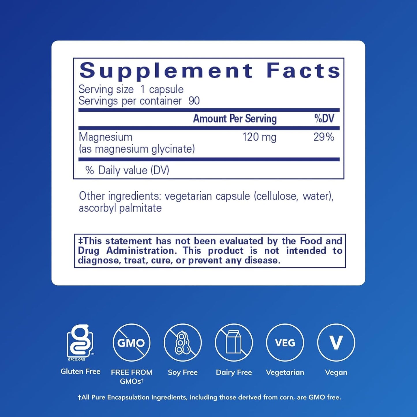 Pure Encapsulations Magnesium (Glycinate)