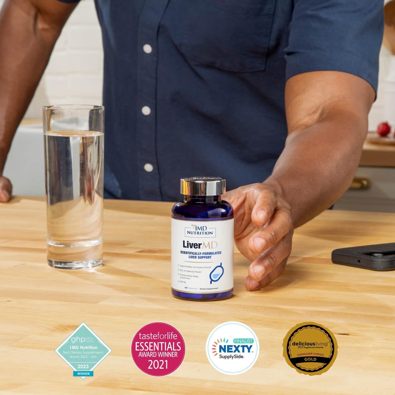 1MD Nutrition LiverMD - Liver Support Supplement