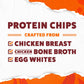 WILDE Chips, Buffalo Style, High Protein Snacks, Pack of 12