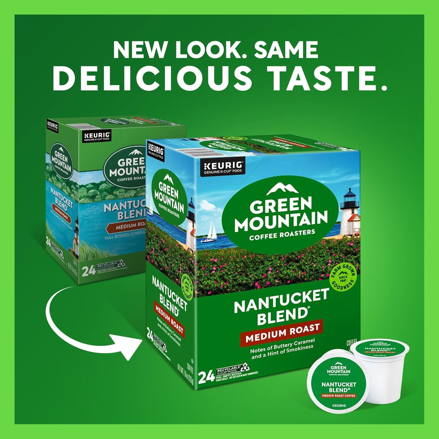 Green Mountain Coffee Nantucket Blend Keurig Single-Serve K-Cup Pods