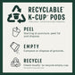 Starbucks K-Cup Coffee Pods, Veranda Blend, 60 Keurig Pods