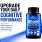 Herbame Nootropic Brain Supplement for Focus & Mental Clarity | Daily Cognitive Performance Stack with Choline, Bacopa, Lion’S Mane & L-Tyrosine | Memory & Energy Support | 90 Capsules