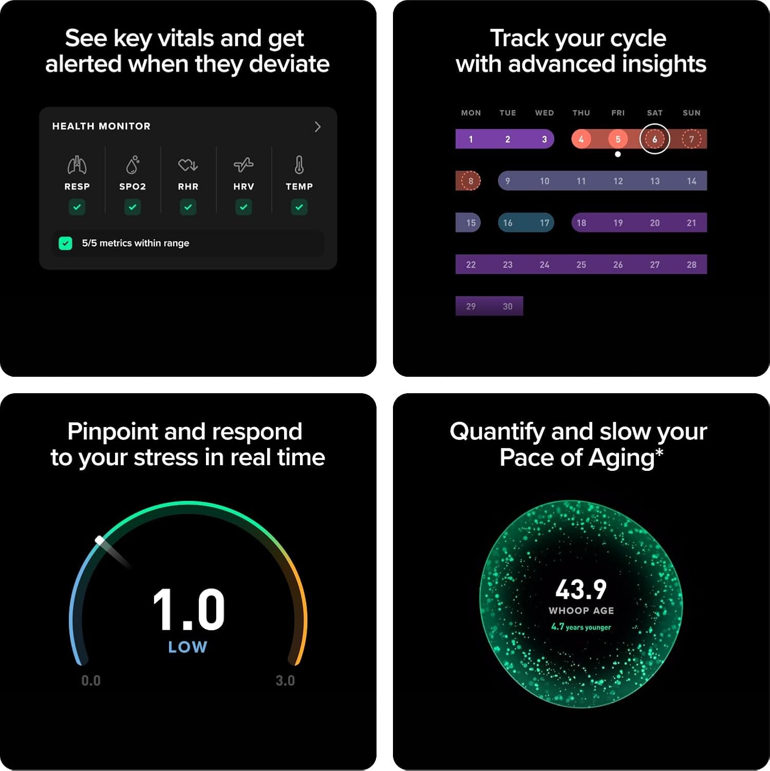 WHOOP 5.0/MG Activity Tracker