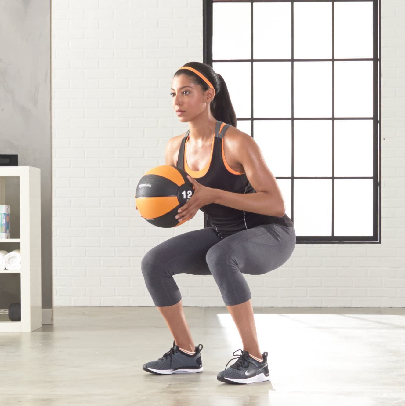 12 Pounds Weighted Medicine Ball