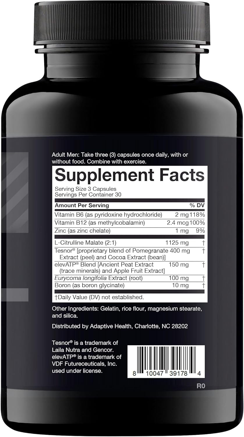 Nugenix Total-T, Free and Total Testosterone Booster Supplement for Men