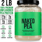 NAKED Pea - 2LB 100% Pea Protein Powder from North American Farms