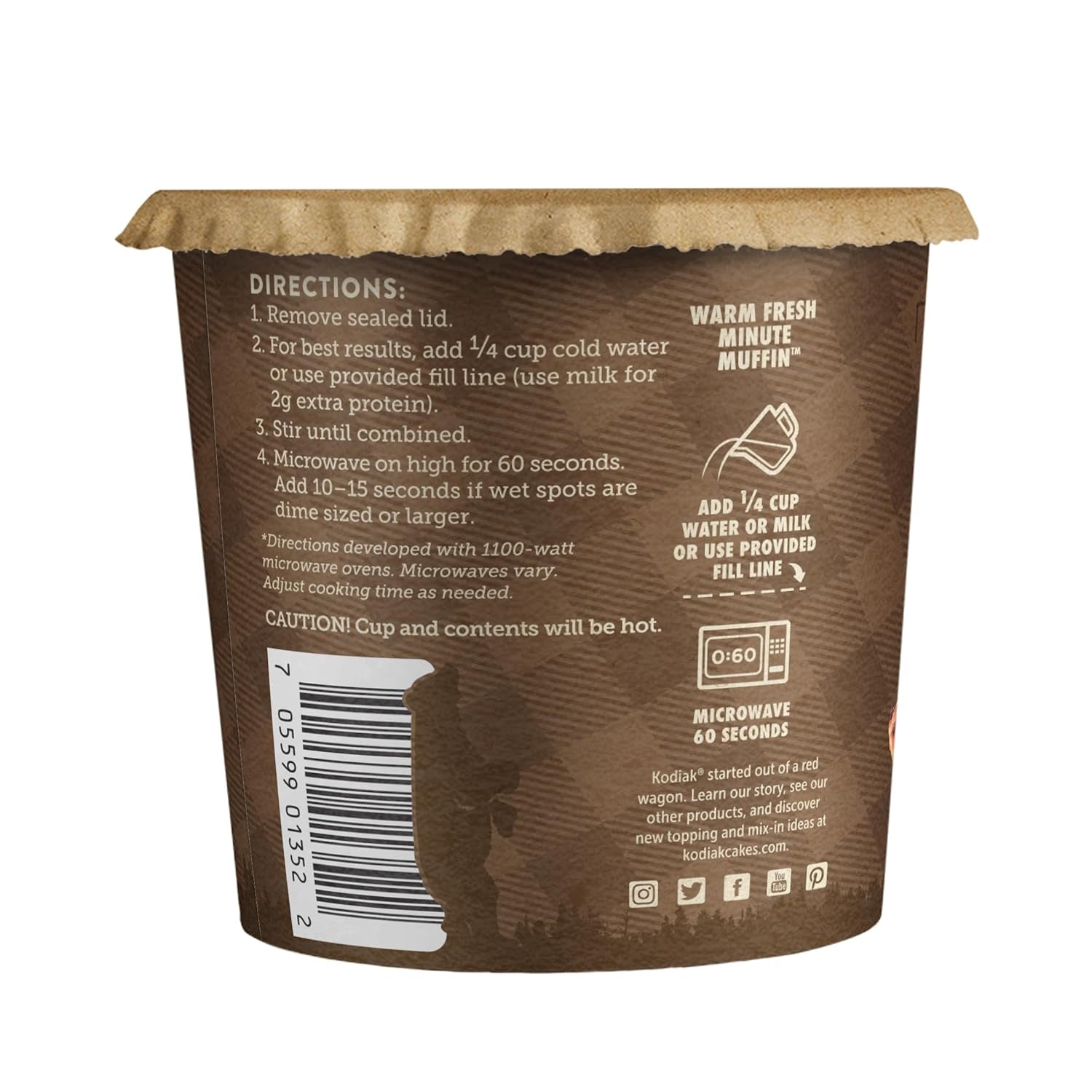 Minute Muffins, Chocolate Chip (Pack of 12)