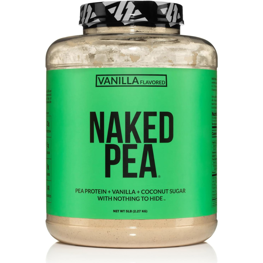 Naked Pea Protein Isolate from North American Farms - 5lb Bulk