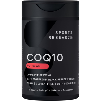 Sports Research CoQ10 (100mg) Enhanced