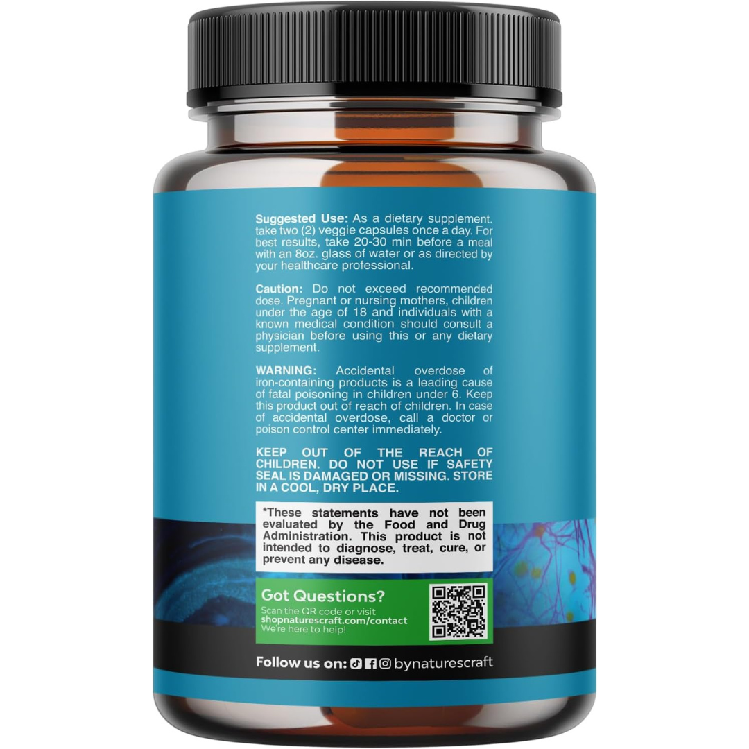 Nootropic Brain Supplement for Memory and Focus Support