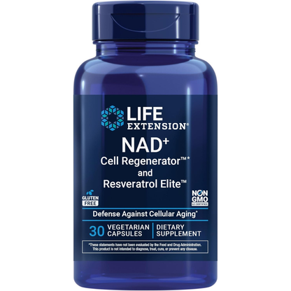 Life Extension NAD+ Cell Regenerator™ and Resveratrol Elite™