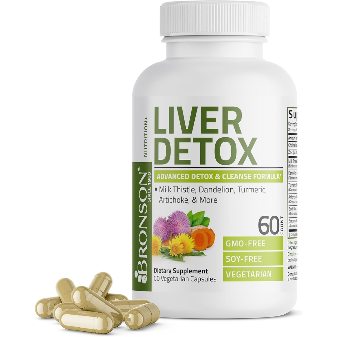 Bronson Liver Detox Advanced Detox & Cleansing Formula