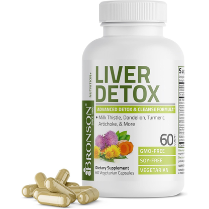 Bronson Liver Detox Advanced Detox & Cleansing Formula