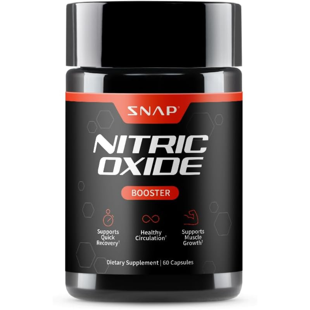 Snap Supplements Nitric Oxide Supplement with L-Arginine