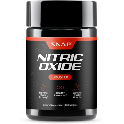 Snap Supplements Nitric Oxide Supplement with L-Arginine
