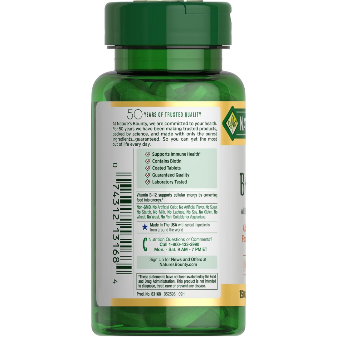 Nature's Bounty Super B Complex Vitamins