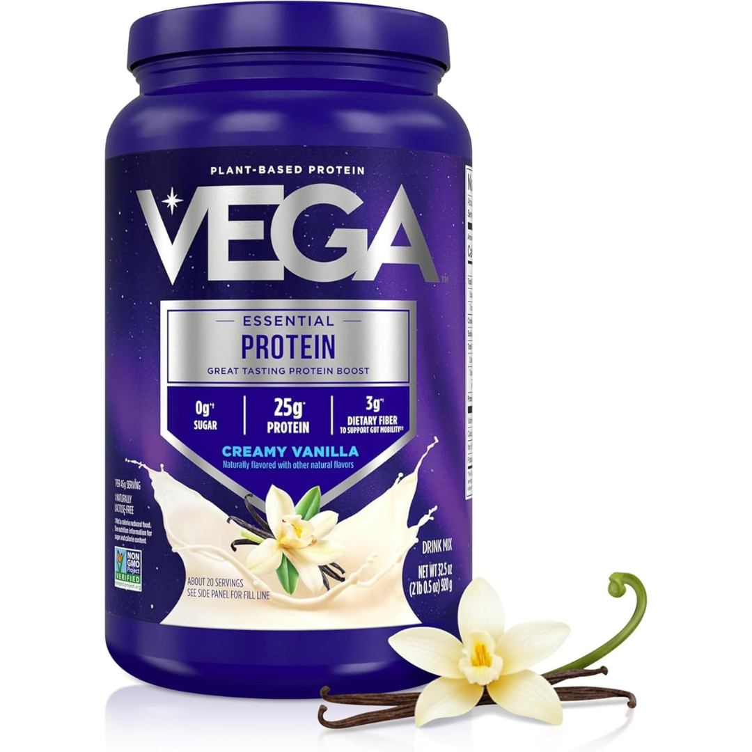 Vega Essential Protein – 25g Plant Based Protein Powder