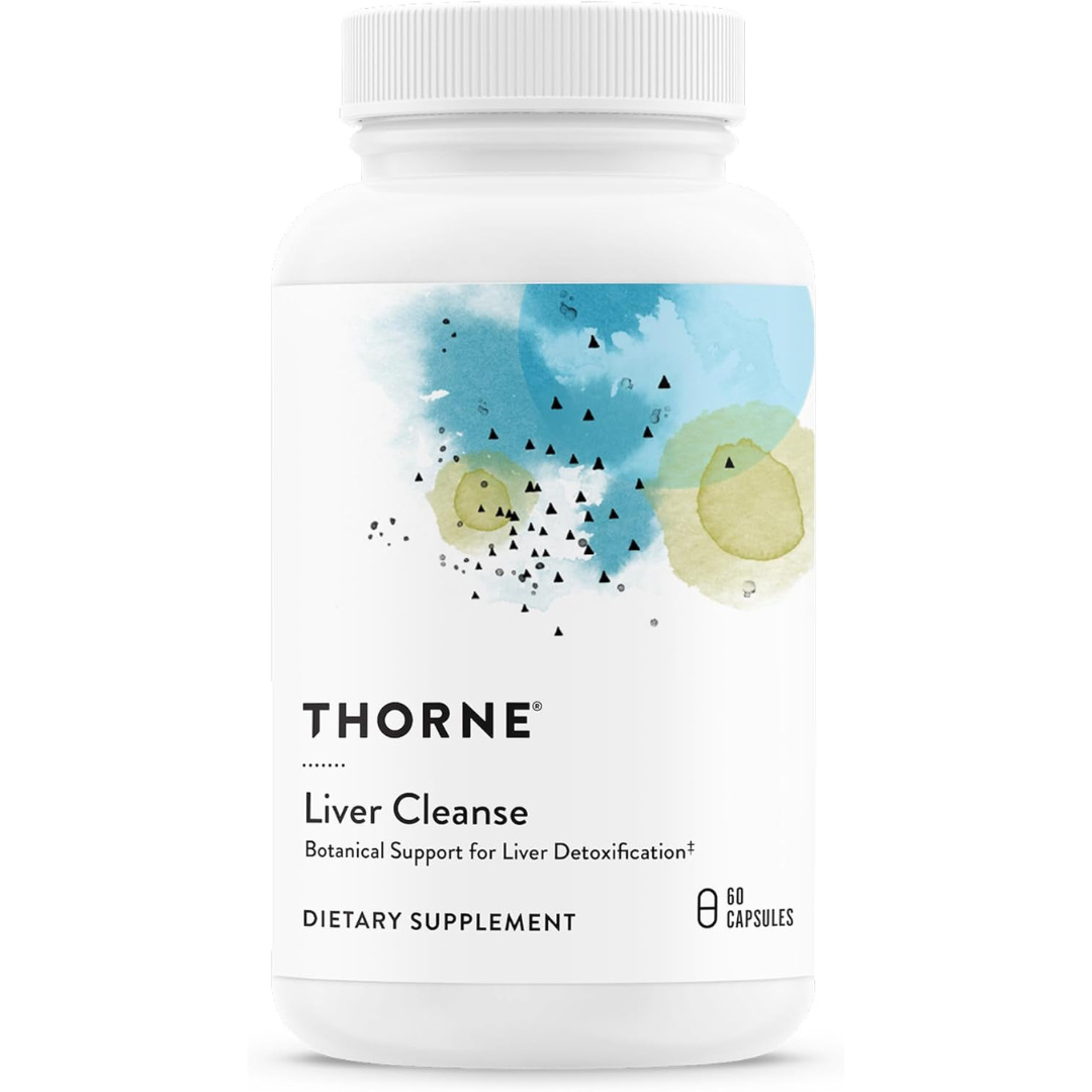 THORNE - Liver Cleanse - Milk Thistle & Berberine Supplement