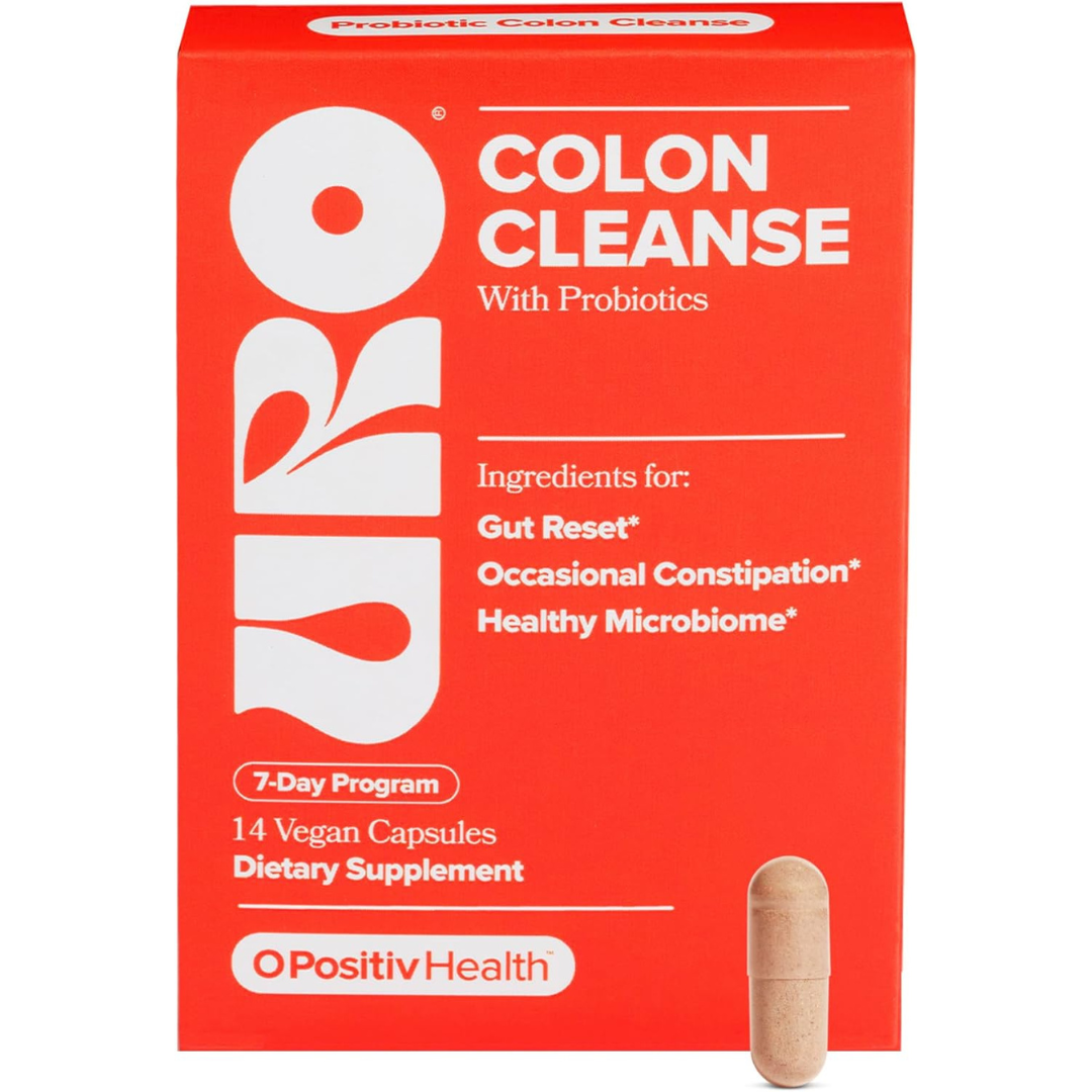 URO Colon Cleanse – 7-Day Probiotic Routine for Healthy Bowel Movements