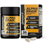 ONNIT Alpha Brain Nootropic Brain Supplement for Focus
