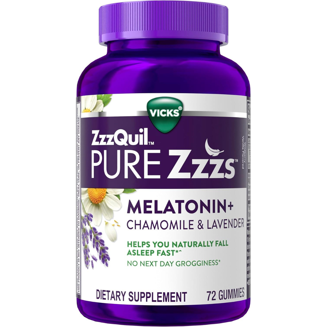 Zzzquil Pure Zzzs Melatonin Gummies Sleep Aid