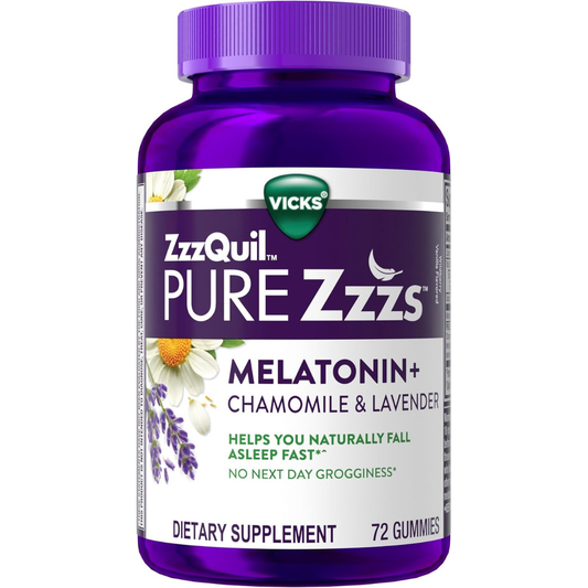 Zzzquil Pure Zzzs Melatonin Gummies Sleep Aid