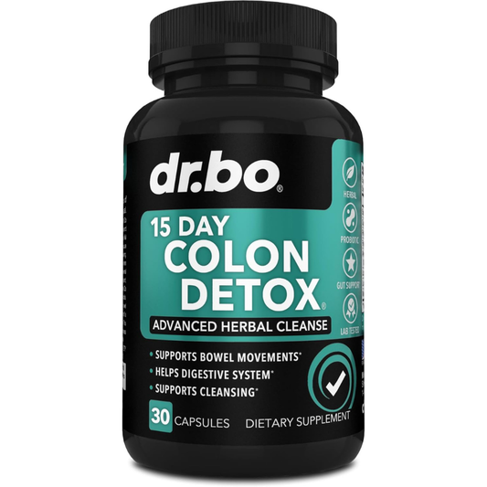 Colon Cleanser Detox for Weight Flush - 15 Day Intestinal Cleanse Pills & Probiotic