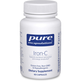 Pure Encapsulations Iron-C - 15 mg - 175 mg Vitamin C