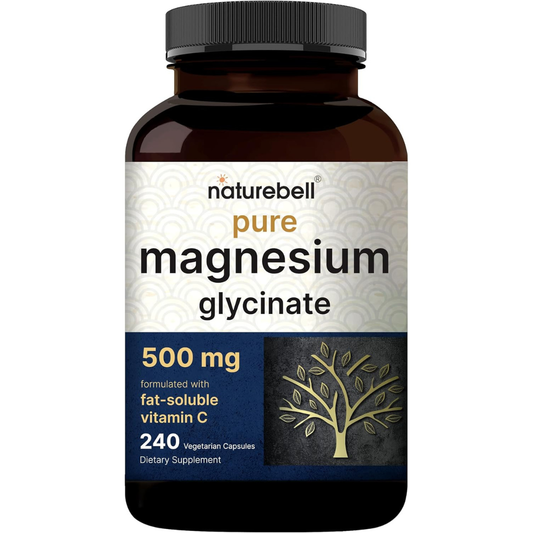 Naturebell Pure Magnesium Glycinate 500mg