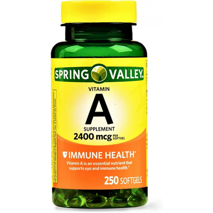 Spring Valley - Vitamin A SUPPLEMENT 2400MCG