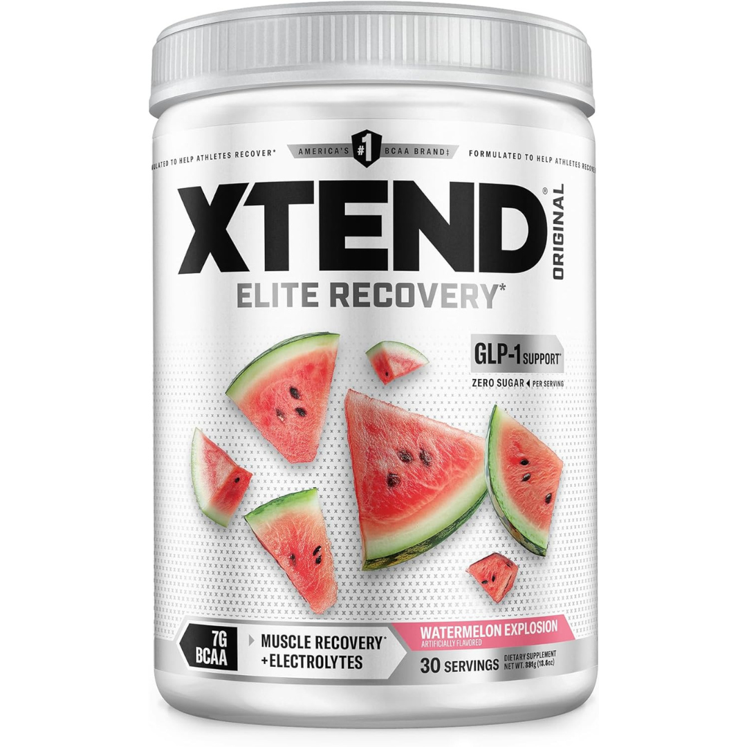 Xtend Original BCAA Powder, 7g BCAAs and 2.5g L-Glutamine for Muscle Recovery