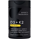 Sports Research Vitamin D3 + K2 W/ Coconut Oil