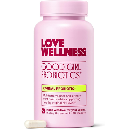 Love Wellness Good Girl Probiotics | Women’s Vaginal Health & pH Balance Supplement